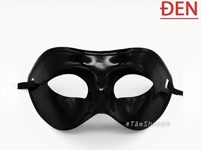 Mặt nạ nửa mặt đơn giản màu trơn tai bầu [Nửa mặt trên - nhiều màu] MATNA-116