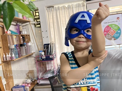 Mặt nạ siêu anh hùng nhựa cho bé [Nhiều kiểu - Led/ không led] MATNA-125