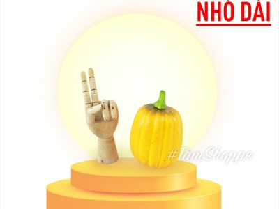 Mô hình quả bí ngô Halloween như thật trang trí TRAI-BINGO-00
