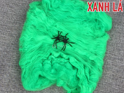 Bịch tơ nhện trang trí sợi mảnh như thật (20gr tơ + 2 nhện) TONHEN-01