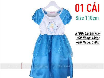 Bộ đồ hóa trang đầm dạ hội cô bé Lọ Lem BOHOATRANG-07