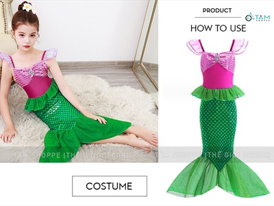 Bộ đồ hóa trang nàng tiên cá nhiều kiểu BOHOATRANG-08