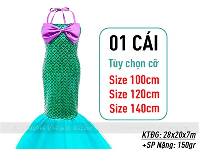 Bộ đồ hóa trang nàng tiên cá nhiều kiểu BOHOATRANG-08