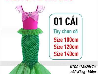 Bộ đồ hóa trang nàng tiên cá nhiều kiểu BOHOATRANG-08