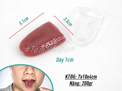 Cái lưỡi giả bằng cao su y như thật DOCHOI-HLW-01