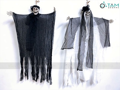 Con ma cô dâu chú rể chiếc khăn gió ấm [Dài 70cm] HLW-MAQUY-10