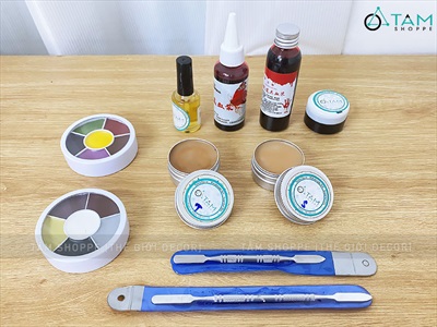 Hộp kem trang điểm tạo vết bầm tím như thật MAKEUP-KEM