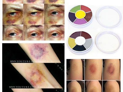 Hộp kem trang điểm tạo vết bầm tím như thật MAKEUP-KEM