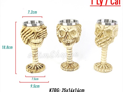 Ly hình đầu lâu ba không độc đáo LNHUA-01