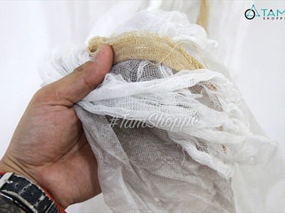 Ma treo áo trắng đốm đen thắt lưng vải bố điện tử HLW-MAQUY-03