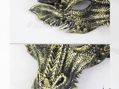Mặt nạ đầu rồng Smaug dũng mãnh The Hobbit MATNA-88