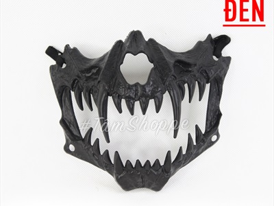 Mặt nạ hàm răng sói nửa mặt kinh dị MATNA--90