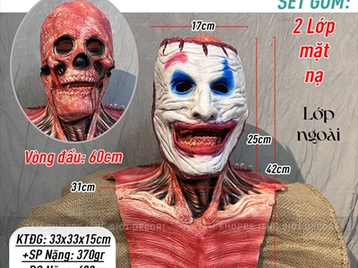 Mặt nạ Joker 2 lớp lột mặt MATNA-94