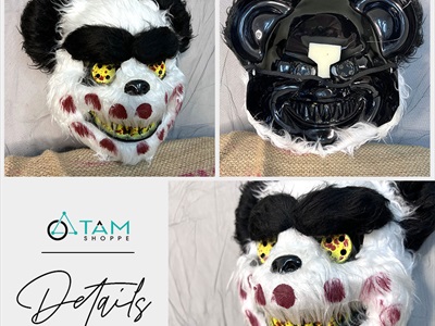 Mặt nạ lông thú kinh dị Thỏ Bunny - Gấu trúc - Sói xám MATNA-100