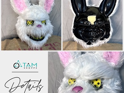 Mặt nạ lông thú kinh dị Thỏ Bunny - Gấu trúc - Sói xám MATNA-100