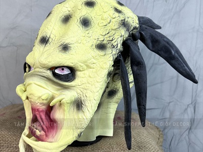 Mặt nạ quái thú vô hình Predator cao su MATNA-101