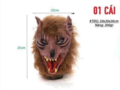 Mặt nạ và găng tay hóa trang người sói MATNA-95