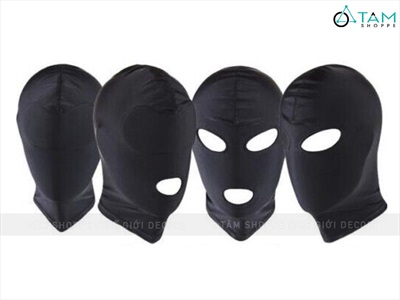 Mặt nạ vải đen trùm kín đầu nhiều kiểu MATNA-98