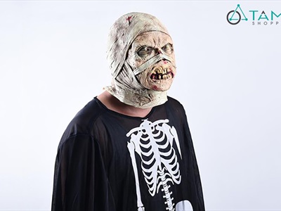 Mặt nạ Zombie quấn băng cao su MATNA-102