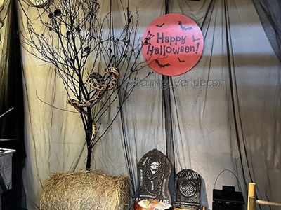 Mặt trăng Halloween tròn Formex 5ly ĐK60cm (tặng móc treo) FORM-HLW-01