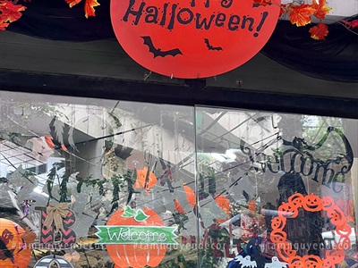 Mặt trăng Halloween tròn Formex 5ly ĐK60cm (tặng móc treo) FORM-HLW-01