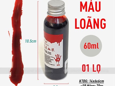 Máu giả hóa trang dạng loãng - sệt - đặc như thật MAKEUP-MAU