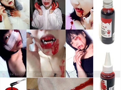 Máu giả hóa trang dạng loãng - sệt - đặc như thật MAKEUP-MAU