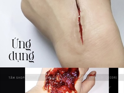 Máu giả hóa trang dạng loãng - sệt - đặc như thật MAKEUP-MAU