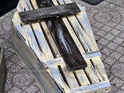 Mô hình quan tài Ma cà rồng Dracula bằng gỗ cỡ lớn D100cm QUANTAI-01