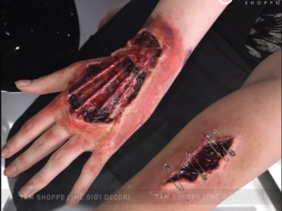 Keo dính - sáp tạo hình sẹo, vết thương giả như thật MAKEUP-SAP