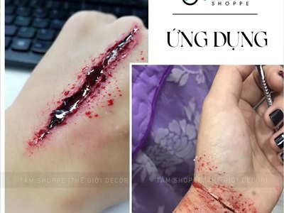 Keo dính - sáp tạo hình sẹo, vết thương giả như thật MAKEUP-SAP