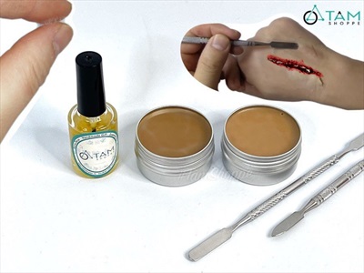 Keo dính - sáp tạo hình sẹo, vết thương giả như thật MAKEUP-SAP