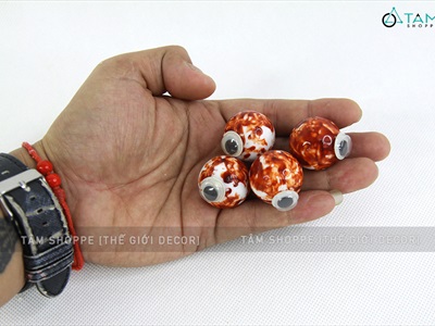Set 04 con mắt giả trang trí Halloween rướm máu HLW-MAT-01