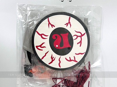 Set bóng trang trí Halloween đầu lâu khóc máu 2774 - 2775  SETBONG-HLW-01