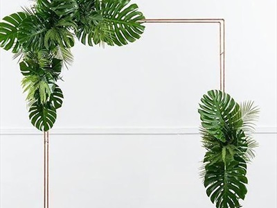 Cành lá rùa Monstera giả 8 màu [Dày đẹp - Dài 75cm] CANHLA-02