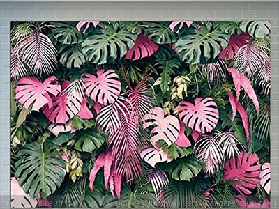 Cành lá rùa Monstera giả 8 màu [Dày đẹp - Dài 75cm] CANHLA-02