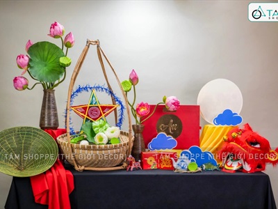 Cành sen quan âm cao cấp đẹp như thật (bán lẻ theo cành) CANHHOA-02