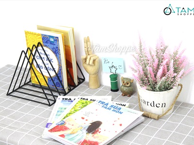 Chậu hoa Lavender để bàn xô gỗ Garden CHAUHOACS-03