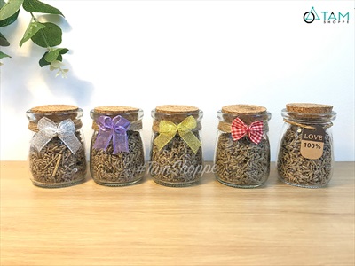 Hủ hoa khô Lavender thật thơm phòng 100gr HOAKHO-01
