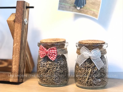 Hủ hoa khô Lavender thật thơm phòng 100gr HOAKHO-01