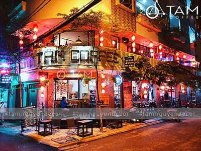 Lồng đèn dài vải đỏ in nhung hoạ tiết [Loại đẹp - Khung sắt] LDEN-VAI-05