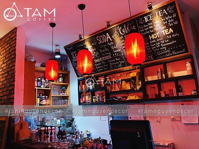 Lồng đèn dài vải đỏ trơn kiểu Nhật nhiều cỡ [Loại đẹp - Khung sắt] LDEN-VAI-04