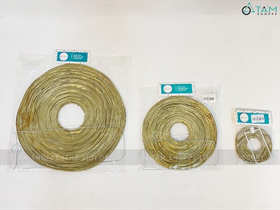 Lồng đèn giấy tròn Vàng Gold - Bạc - Đỏ 3 size LDEN-GIAY-05