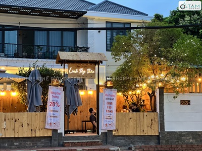 Bảng hiệu gỗ đèn Led chữ nhật bo góc [Sáng đẹp - Theo yêu cầu] YC-BANGHIEU-08