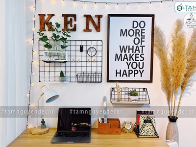 Chữ gỗ - Số gỗ decor màu tự nhiên tự đứng [Cao 15cm / Có sẵn] CHUGO-31