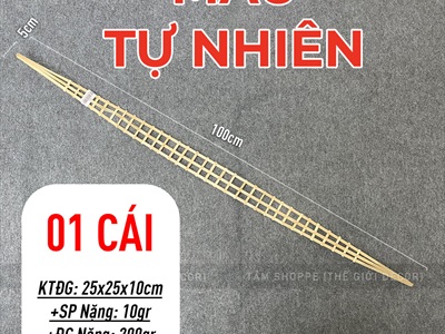 Nan tre cắm hoa trang trí cây thông Noel bản 5cm dài 1m [Loại đẹp - đan kĩ] NANTRE-01