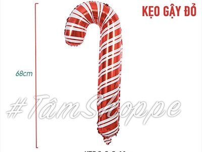 Bong bóng kiếng Noel 6 kiểu cao 40-60cm BBK-NOEL-04