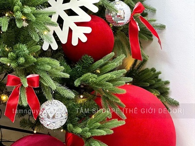 Bông tuyết trắng bằng gỗ trang trí [ĐK10/20/30cm - Có lỗ xỏ dây] BONGTUYET-02