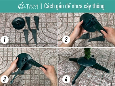 Cây thông Noel phủ tuyết A4 [Cao 1m5-4m5] X-TREE-17