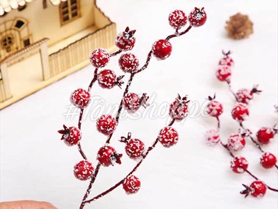 Cành trái trang trí handmade nhiều kiểu CANHTRAI-01